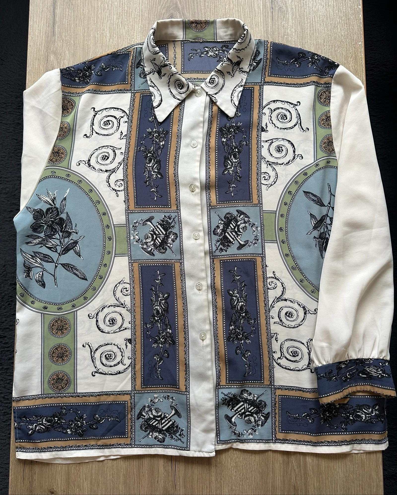 Magnifique Chemise Femme Manches Longues – Élégante & Fluide – État Irréprochable – photo 10